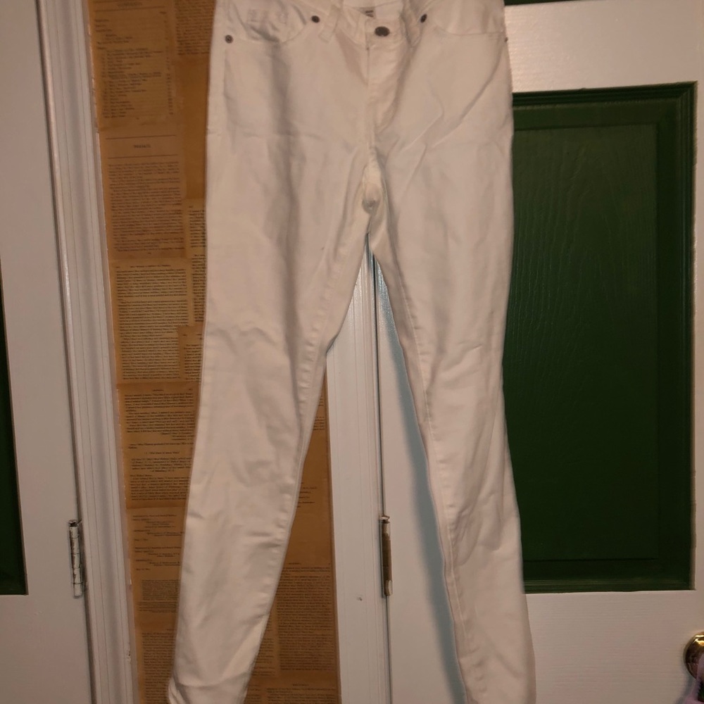white jeans